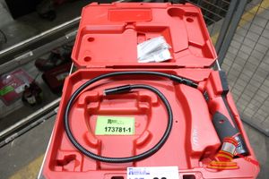 1 X MILWAUKEE INSPECTION CAMERA, MODEL: C12IC, 12V, SN:00431 A 2009, IN CASE, WITH BATTERY, UNTESTED, SOME MARKS