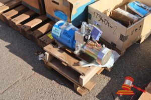 114 · 1 X HAMA HYDRAULICS HYDRAULIC POWER PACK, MODEL: PRIMEHYD P56043-AS, (SOME MARKS / UNTESTED, ON A PALLET (S44#974644780, DR# 1677, MARANDOO)