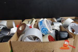 1 Box Of Assorted Tape