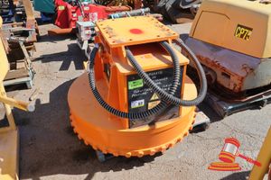 Hydraulic Excavator Magnet Attachment For Use With Rock Breaker, Flow Max 120 L/Min, Pressure Max 200 Bar, Sn Not Visible, (Used - Surface Marks)
