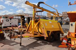11 · ALLIGHT LIGHTING TOWER TRAILER YELLOW, TANDEM AXLE, RING HITCH, 4 x STABILISER LEGS, 6 x LIGHTS ON PIVOT STAND, 482HRS, UNREGISTERED, VIN NOT SIGHTED