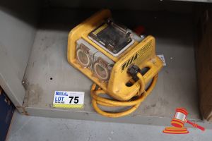 Portable Lifeguard Electrical Power Distribution Board, Untested