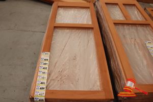 404 · TIMBER DOOR FRAME, CODE: AMBON 3, 2040 x 820 x 25mm