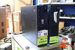 2 X Lenovo Thinkcentre Desktop Pc'S, Model: M93p, Intel I5 4570 3.2ghz Cpu, 8gb Ram, 500gb Hdd, No Os, Untested, Sn: Pc0d6ay9 / Pb01djcn , An: Itt20489 / Itt14921 (Some Marks / No Cables)