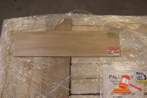 PALLET OF KAKADU SILK WOOD R/T PORCELAIN TILES, 200 x 600 x 9.8mm, 14 BOXES, 17.82m2 TOTAL