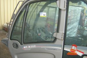 Manitou Telehandler Cab Model # Mtx625 -Missing Windscreen And Side Glass-