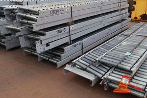 55 · 6 @ Dematic Conveyor Beds 3650mm long x 460mm deep