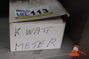 113 · K.WATT METER, UNTESTED