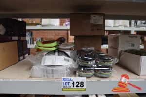 128 · BUNDLE WITH ASSORTED HONEYWELL FILTERS, SAFETY GLASSES