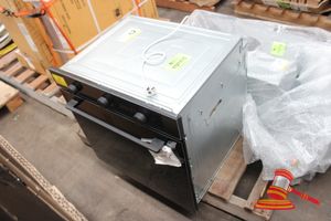 62 · EO605VBK, 60cm, 5 MULTI FUNCTION OVEN, 75L, NETLSAFT CLOSE DOOR, PURE BLACK GLASS DOOR, S/N# 00796203010252470025, APPROX DIMENSIONS T595mm x W595mm x D575mm - UNTESTED - NO WARRANTY/ RETURN / DAMAGED/ CREDIT RETURN, AS IS - INSPECTION RECOMMENDED