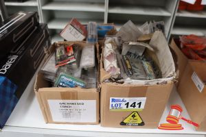 141 · BUNDLE WITH ASSORTED SCREWS, NUTS AND BOLTS