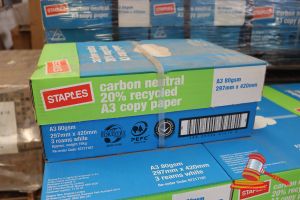 279 · 4x BOXES OF CARBON NEUTRAL A3 COPY PAPER
