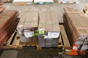 Jarrah Skip Dressed, Std, 145mm X 45/50mm, 50lm, Random Lengths, Qty 0.375m3 (L13500 X W430 X D500 Transport Size Only Approx) (Pack# 2243485)