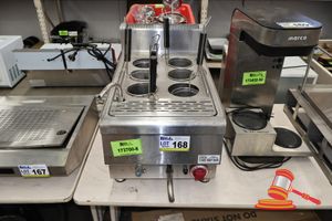 168 · 1 X FED PASTA COOKER, MODEL: JUS-DM-2, 415V/50HZ, 7.5A, S/N; 02/2021/54514/JUS-DM-2/01, UNTESTED, APPROX; 400MM W X 760MM H X 420MM