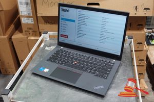 10 · LENOVO T14S, 14 INCH TOUCH NOTEBOOK, INTEL CORE i5 1135G7 2.40GHZ, 16GB RAM, 256GB SSD / NO OS, SN: PC2FFDHA / AN:ITT34898, UNTESTED (SOME MARKS / NO CHARGER )