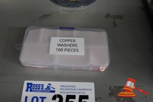 255 · 100 PIECE COPPER WASHER SET