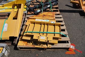 2 X Catpillar Guards, P/N:300-4652, Approx; 800 Mm W X 640mm D, Some Marks, On A Pallet