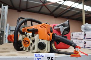 Stihl Chainsaw, Model: Ms 170, Untested With Jerry Can