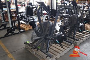 Airbike Fan Bikes, Approx; 1.1m L X 500mm W X 1.3m H, Work Roller Wheels, Some Marks, Untested