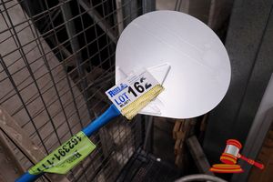 162 · PIZZA PADDLE ROUND, 26cm.