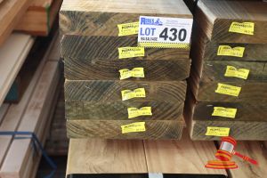 430 · 6x LENGTHS OF STRUCTURAL MGP 10, H4 TREATED PINE TIMBER, APPROX 240 x 45mm x 2.4m