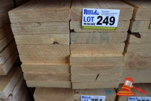 16x Lengths Of Non-Structural, Untreated Pine Timber, Approx 170 X 35mm X 2.4m