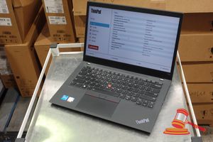 44 · LENOVO T14S, 14 INCH TOUCH NOTEBOOK, INTEL CORE i5 1135G7 2.40GHZ, 16GB RAM, 256GB SSD / NO OS, SN: PC2CN0ML / AN: ITT34424, UNTESTED (SOME MARKS / NO CHARGER )