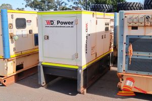 1 X Wd Power Diesel Generator, Model: Wd-Pt110s, Sn:1814027k30, Prime Power 100 Kva, Standby Power 110 Kva, 415v, 3 Phase, 50hz, Perkins Engine, Untested Hrs Unsighted Asset Gn3174, (B9273066)