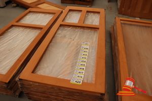Timber Door Frame, Code: Ambon 2, 2040 X 820 X 25mm
