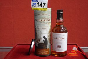 1 X BALVENIE SINGLE MALT SCOTCH WHISKY, INCLUDES PRESENTATION CONTAINER