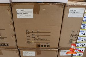 477 · BOX OF UNIOS 28W CEILING LIGHTS, MODEL: CONTOUR S370, LENGTH: 370mm, BEAM: 110°F, CCT: 4000K, FINISH: TEXTURED WHITE