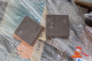 Pallet Of Mushroom Coloured Tiles, Approx 100 X 100, 1m2 Per Box, 32m2 Total