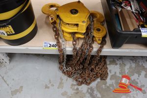 240 · 5 TONNE CHAIN BLOCK