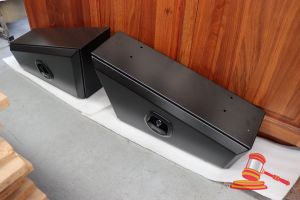 PAIR OF TAPERED UNDER TRAY TOOL BOX, 750mm R&L, ALUMINIUM MATTE BLACK