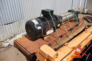 1 · 2023 GRUNDFOS MULTISTAGE CENTRIFUGAL PUMP, MODEL: MMG-280SA-2-65FF500-G3, S/N: P9206061003, WITH GRUNDFOS 75kw ELECTRIC MOTOR, L3150 X W1000 X H1100, UNTESTED, ON A PALLET,