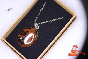 Mahogany Obsidian Pendant