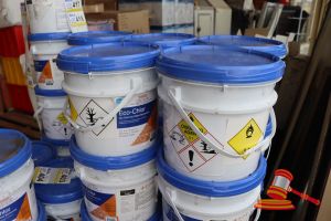 2x TUBS OF ECO-CHLOR DRY CHLORINE TABLET BACTERICIDE (GRANULAR), 10kgs PER TUB
