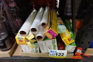 Mixed Lot Of Glad Cling Wrap, Multix Alfoil And Finders Freezer/Kitchen Rolls, Various Sizes (Some Boxed)
