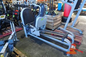 22 · 1 X GYM LEG PRESS MACHINE, COMMERCIAL GRADE (SOME MARKS)