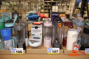 7 X Assorted Portable Blenders Including Nutribullet & Anko, 1 X Chopper, 2 X Sunbeam Multigrinder Ii Grinders (Unused). Untested