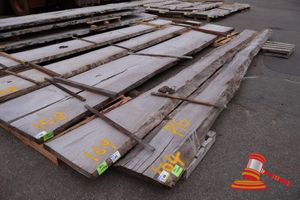 Live Edge Jarrah Slab, 5.5 X 450/660 X 60