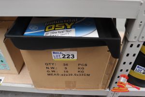 223 · BOX OF PAINT TRAYS