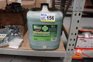 156 · BOTTLE OF EUCA COMMERCIAL GRADE DISINFECTANT, 20LTS