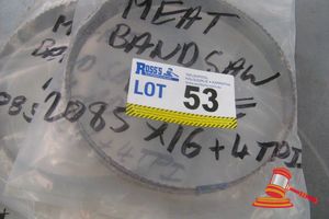 2 X Band Saw Meat Blades, 2085 X 16 X 4tpi
