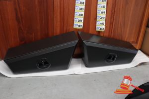 307 · PAIR OF TAPERED UNDER TRAY TOOL BOX, 750mm R&L, ALUMINIUM MATTE BLACK