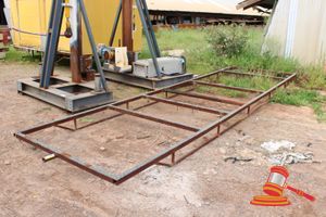 TRAILER FRAME. 50 X 50MM TUBE. APPROX 1700MM X 6M