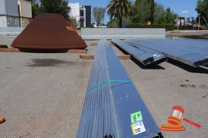 Gal Steel Z Purlins, Approx 200mm - 12 Pcs At 10.9m
