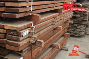 21 · JAR231 - JARRAH SELECT GRADE 185-200x38mm Rough Sawn Boards - 25 @ 2.8m