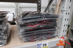 79 · APPROX 20x RED AND BLACK WINDBREAKER JACKETS, SIZE: M