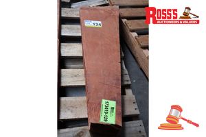 124 · JARRAH BOARDS (SMALL) L820/860mm x W250/150mm x D 50/55mm, APPROX